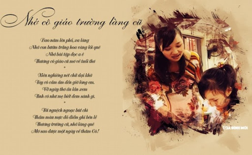 Những bài thơ hay về thầy cô và mái trường yêu dấu